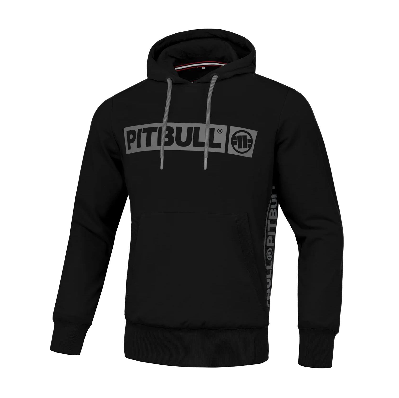 Pitbull Bluza z kapturem Terry Brighton Czarna