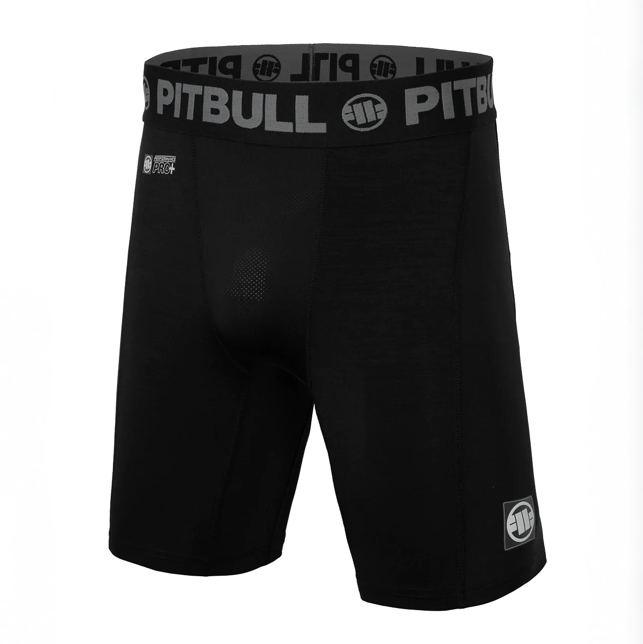 Pitbull Spodenki Kompresyjne New Logo Czarne