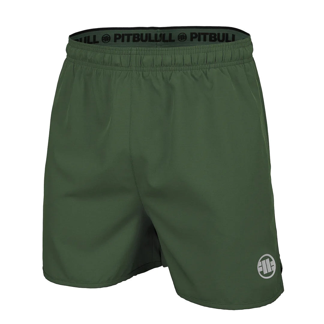Pitbull Spodenki Sportowe Performance Small Logo Oliwkowe