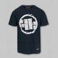 Pitbull T-shirt bawełniany, klasyczny model Scratch niebieski