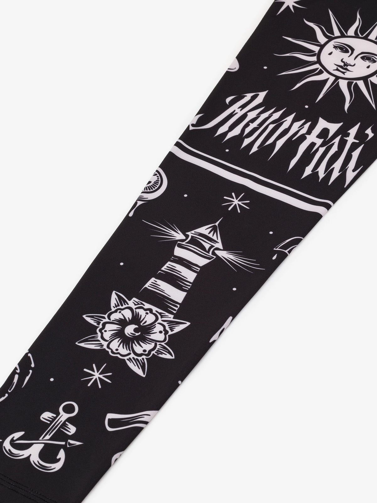 MANTO Rashguard Męski Długi Rękaw AMOR FATI Czarny