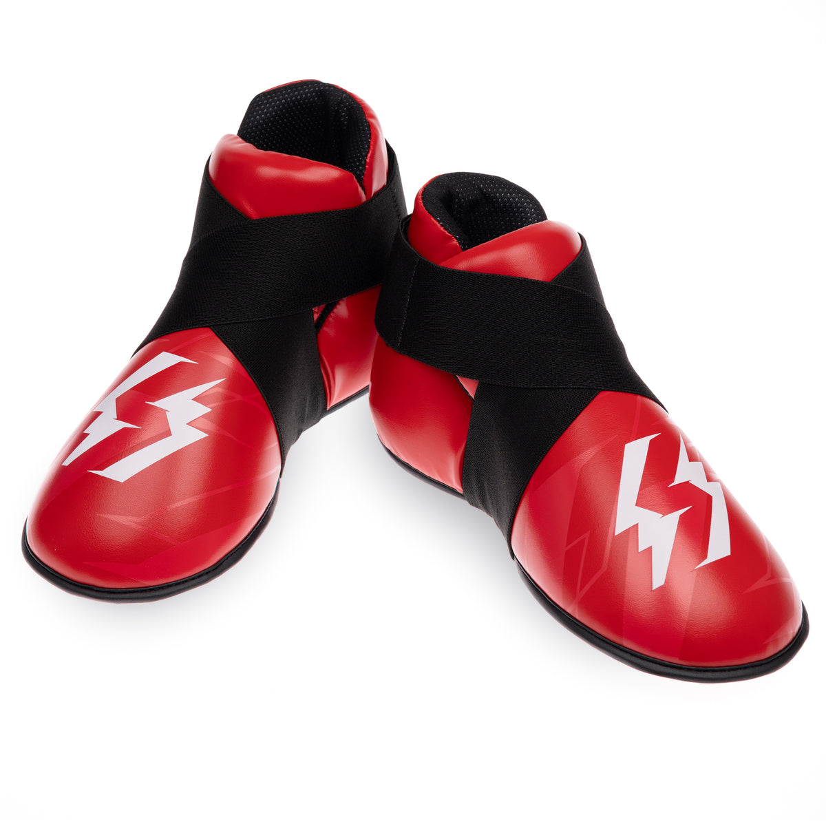 StormCloud Ochraniacze na stopy Contact Kicks Kickstrike Czerwone