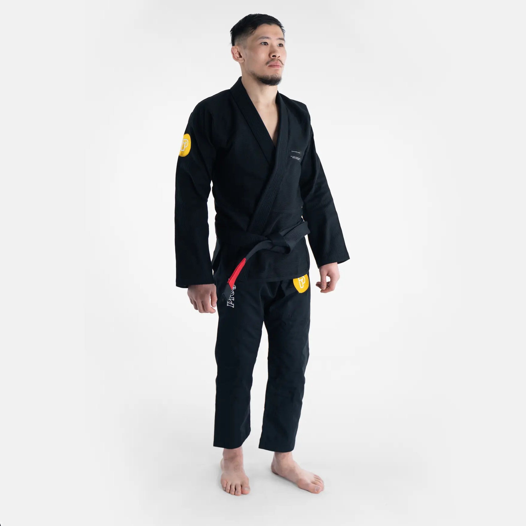 Progress Kimono/Gi BJJ Męskie Featherlight Lightweight Competition Czarne