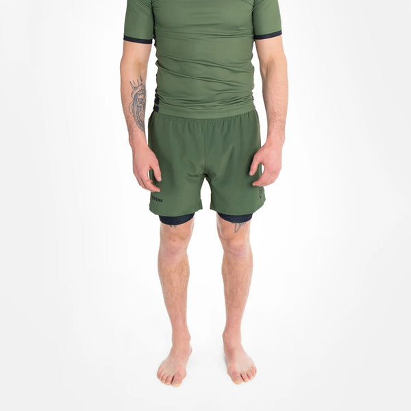 Progress Spodenki Academy+Hybrid Khaki