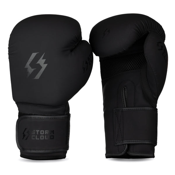 StormCloud Rękawice Bokserskie Bolt 2.5 Czarne/Czarne