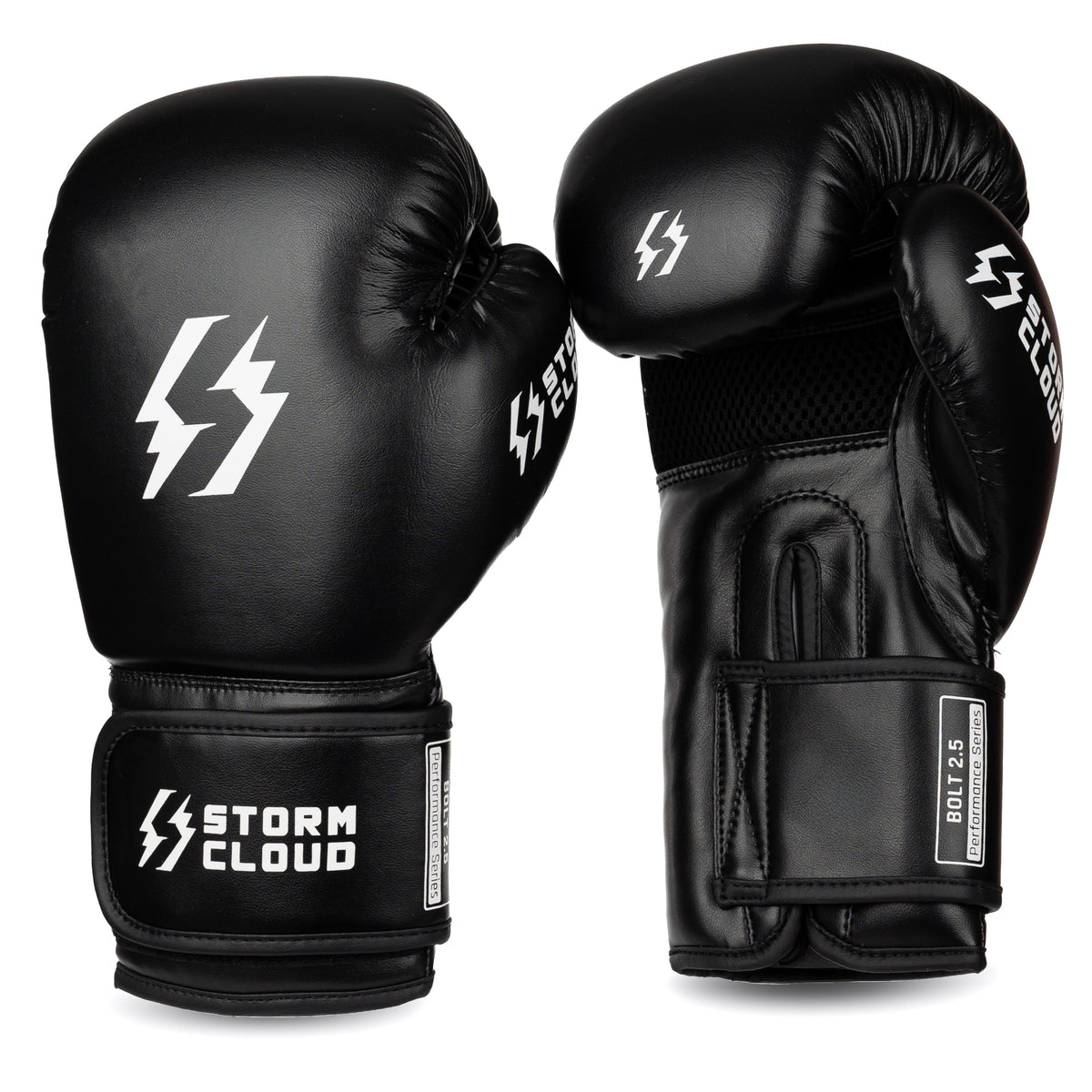 StormCloud Rękawice Bokserskie Bolt 2.5 Czarne/Białe