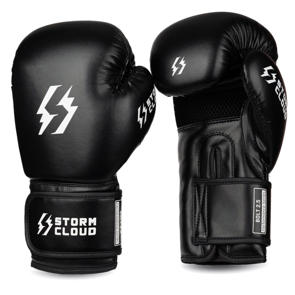 StormCloud Rękawice Bokserskie Bolt 2.5 Czarne/Białe