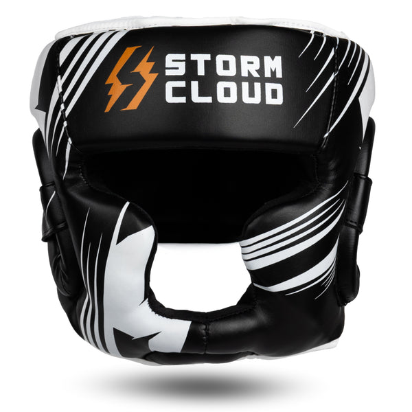 StormCloud Kask Bokserski Lynx 2.0 Czarny/Biały