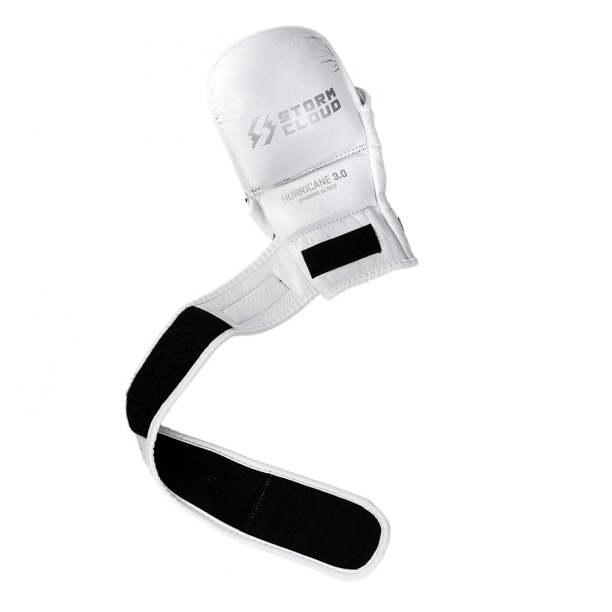 StormCloud Rękawice do MMA Hurricane 3.0 Sparingowe Białe/Srebrne 7oz