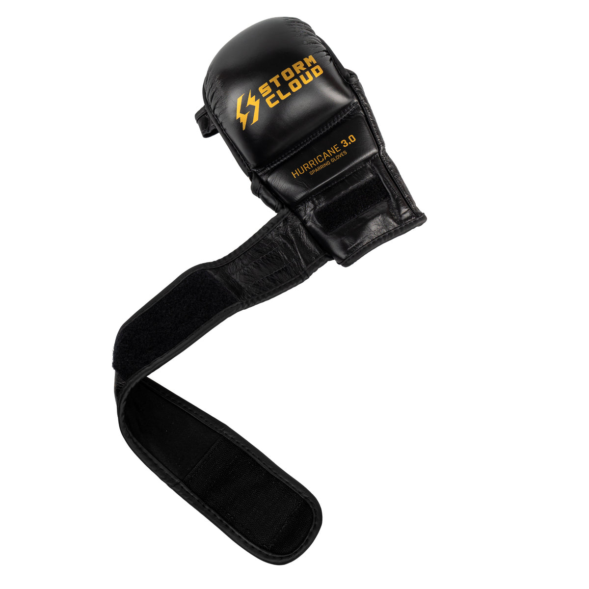 StormCloud Rękawice do MMA Hurricane 3.0 Sparingowe Czarne/Złote 7oz
