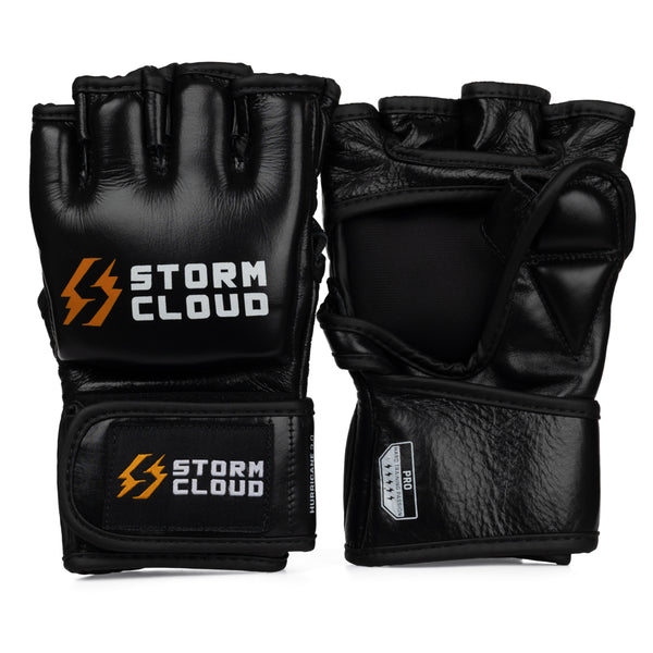 StormCloud Rękawice do MMA Hurricane 3.0 4oz Czarne/Białe