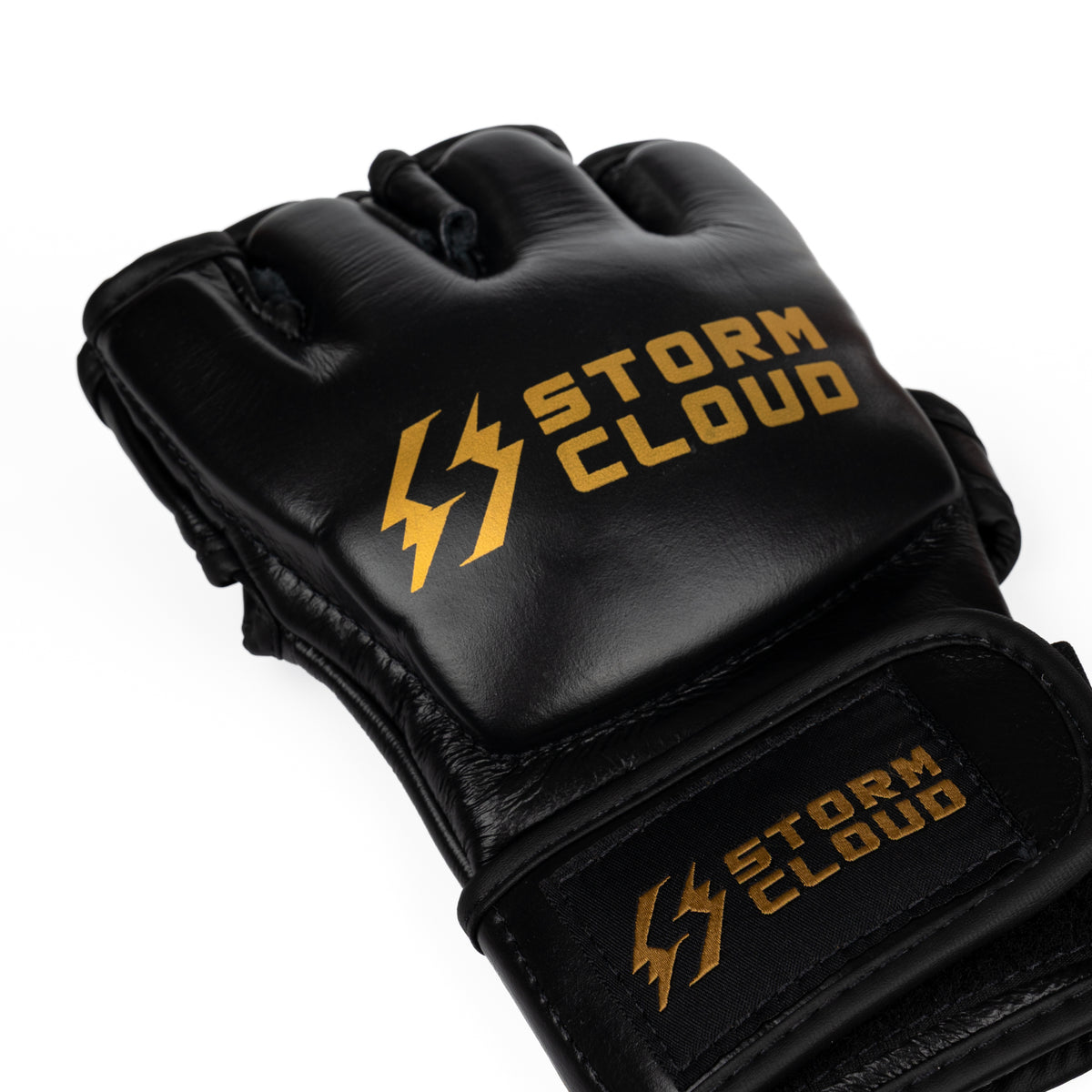 StormCloud Rękawice do MMA Hurricane 3.0 4oz Czarne/Złote