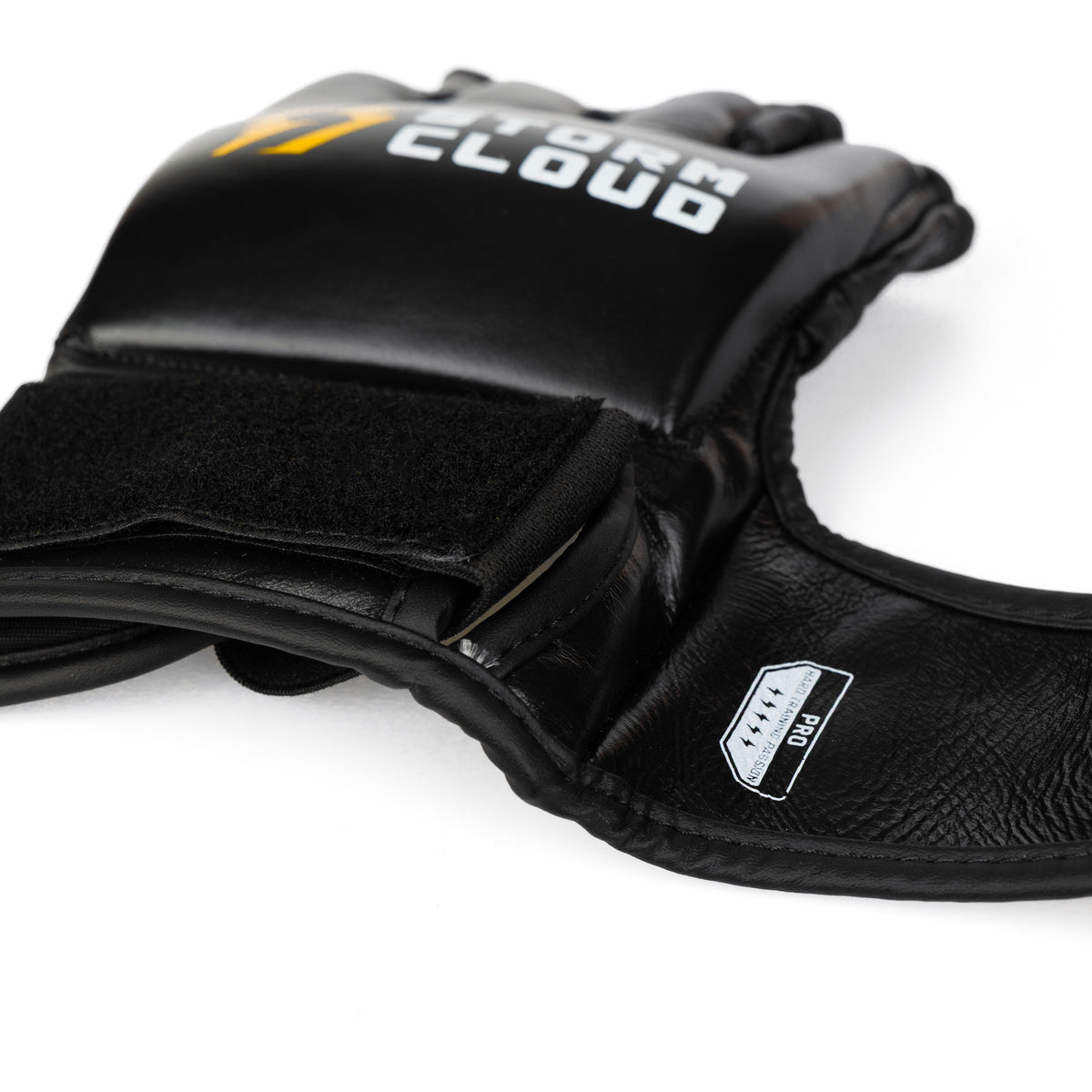 StormCloud Rękawice do MMA Hurricane 3.0 4oz bez kciuka Czarne/Białe