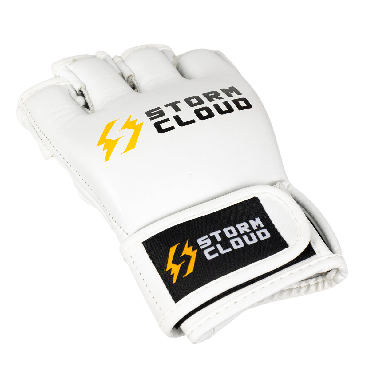 StormCloud Rękawice do MMA Hurricane 3.0 4oz bez kciuka Białe