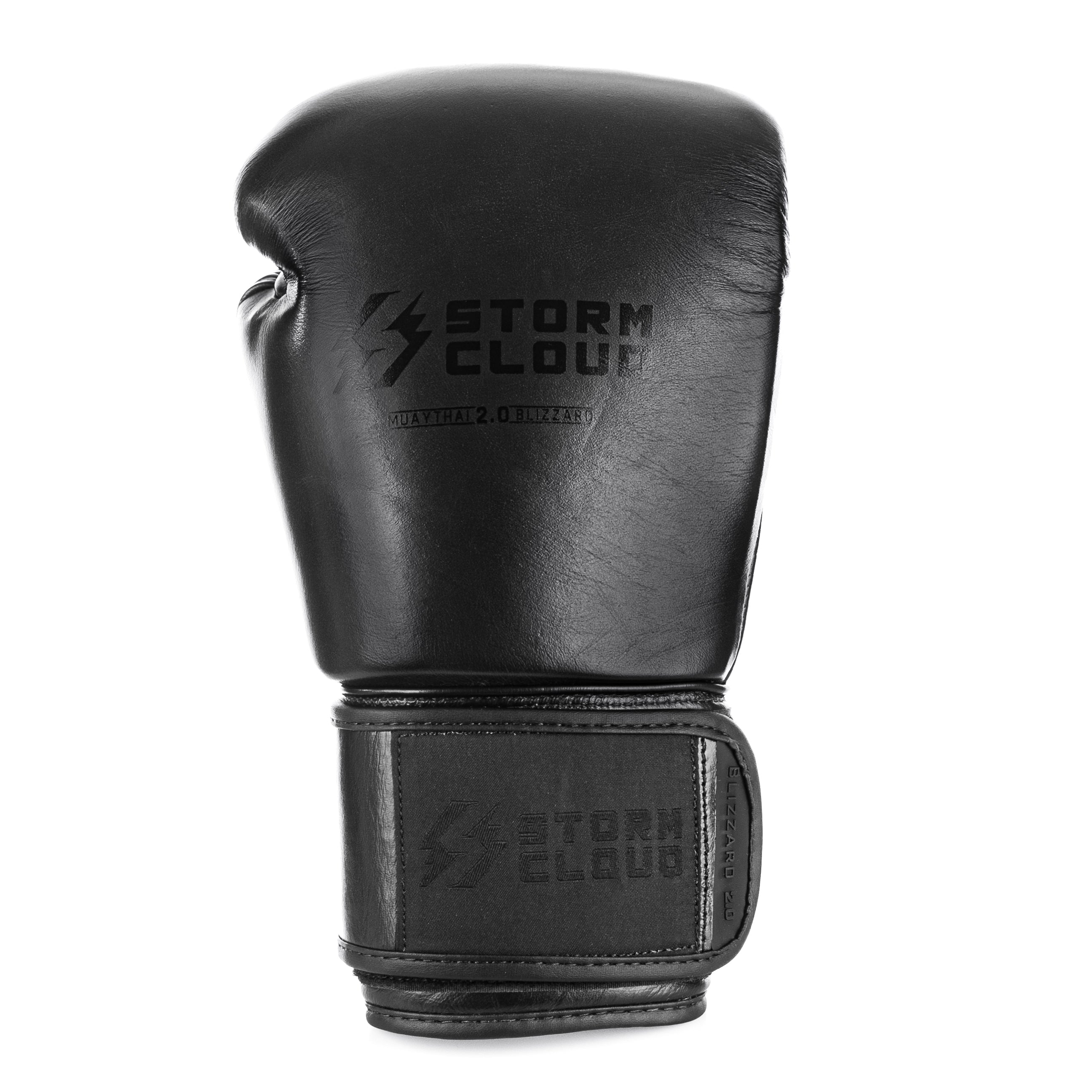 StormCloud Rękawice Muay Thai Blizzard 2.0 Czarne/Czarne