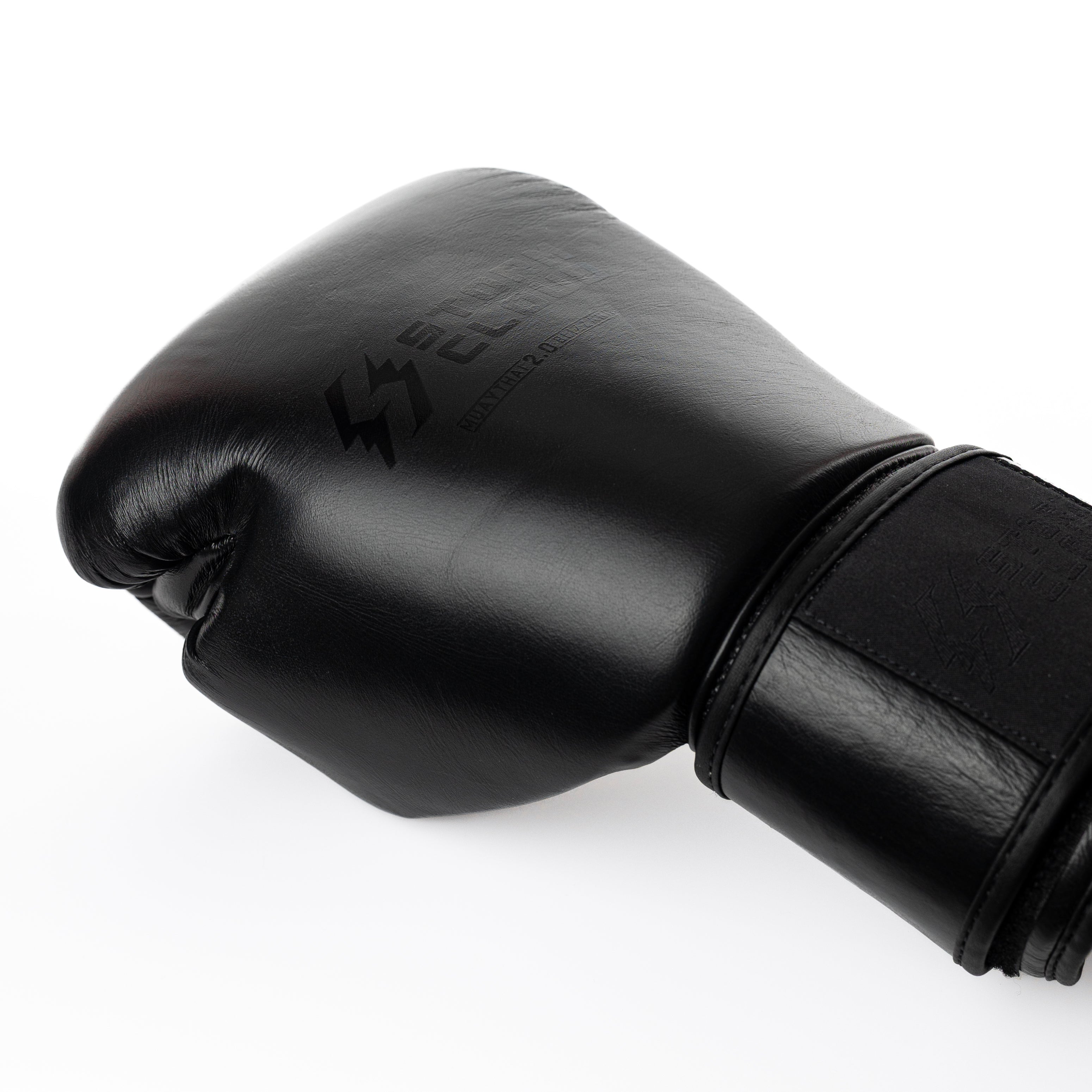 StormCloud Rękawice Muay Thai Blizzard 2.0 Czarne/Czarne
