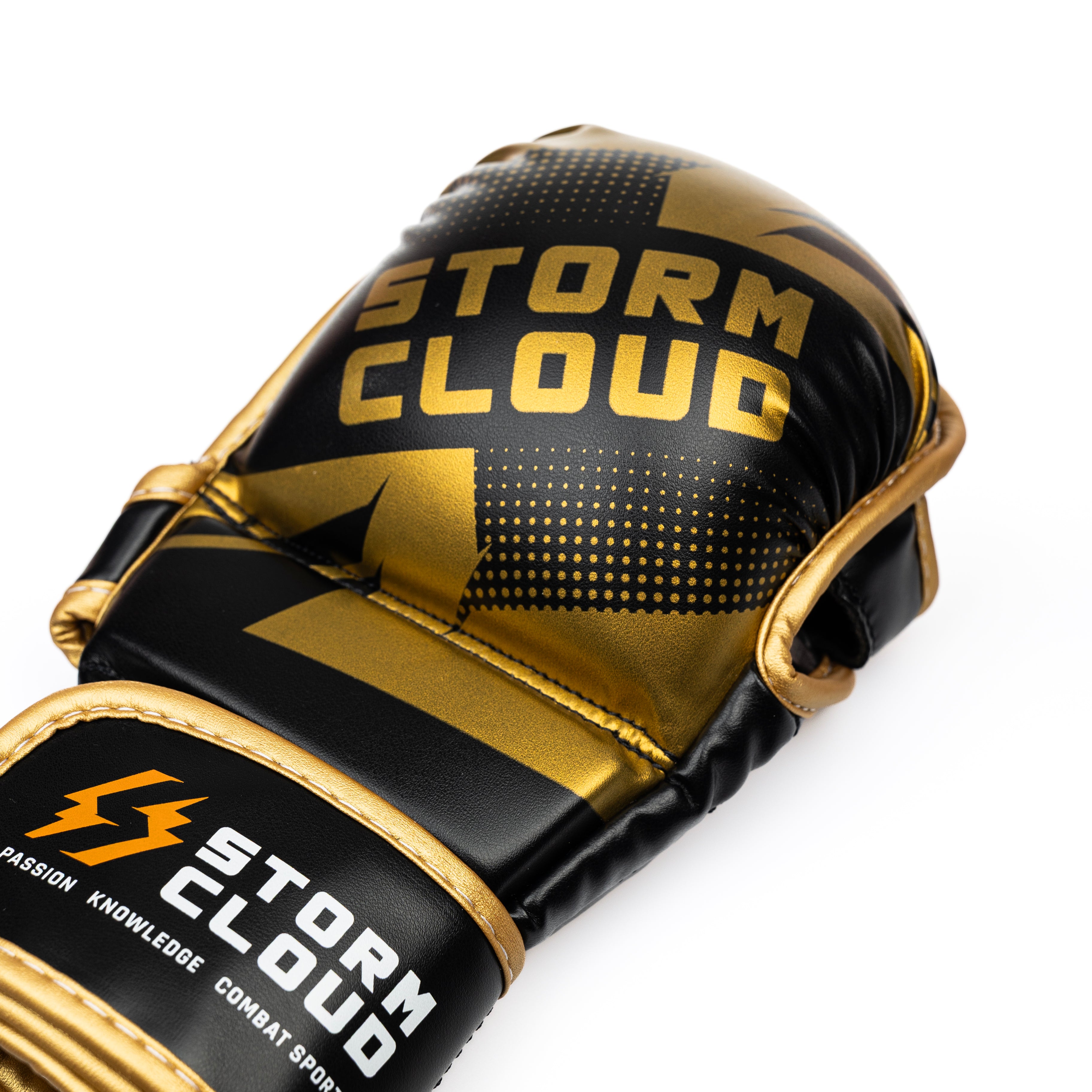 StormCloud Rękawice do MMA Bolt 3.0 Sparingowe Czarne/Złote