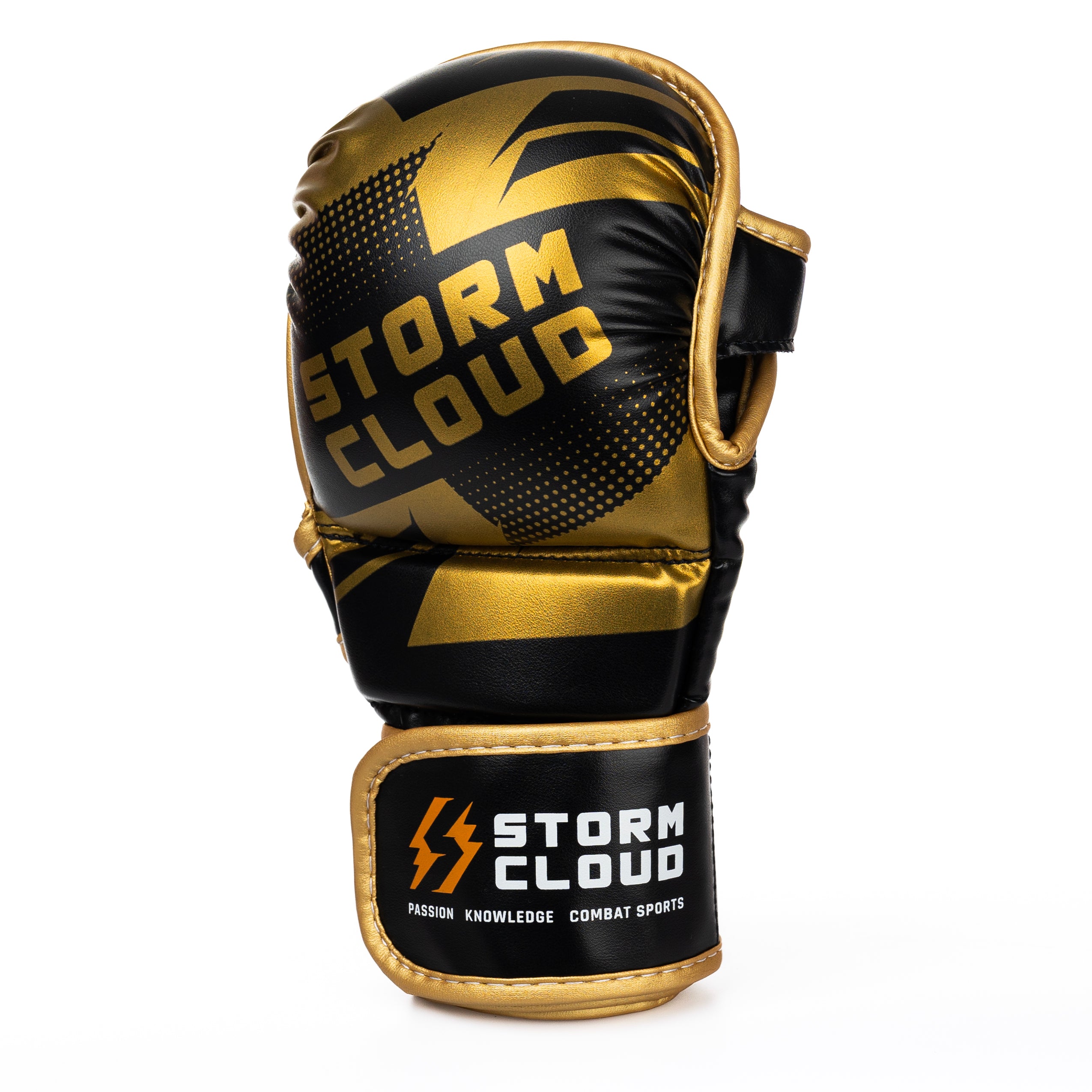 StormCloud Rękawice do MMA Bolt 3.0 Sparingowe Czarne/Złote