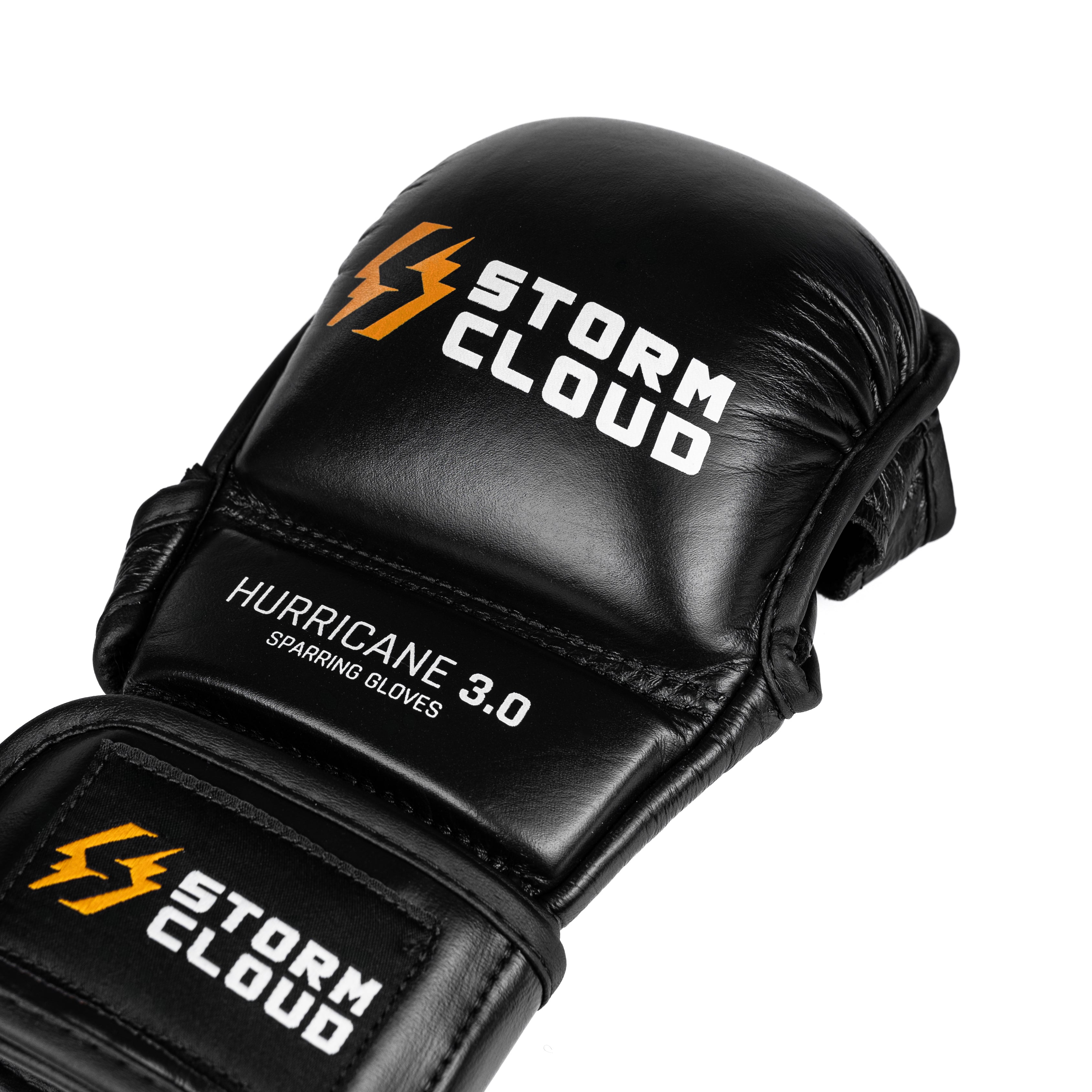 StormCloud Rękawice do MMA Hurricane 3.0 Sparingowe Czarne 7oz