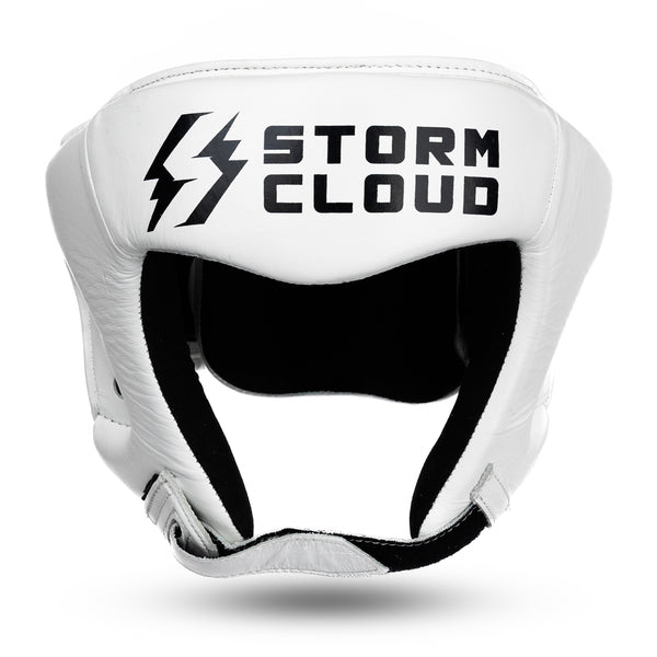 StormCloud Kask Turniejowy Competitor Biały