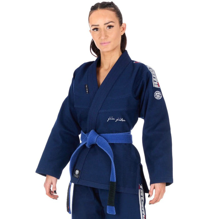 Tatami Kimono/Gi Damskie Elements Superlite Granatowe
