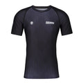 Tatami Rashguard Męski Krótki Rękaw Milan Eco Tech Recycled Czarny