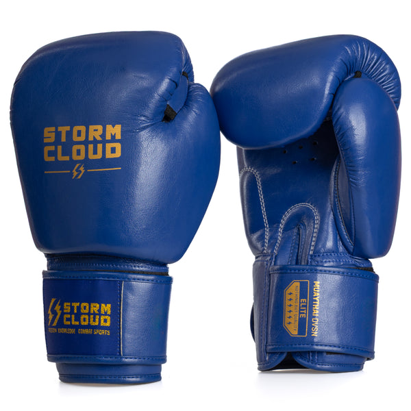 StormCloud Rękawice bokserskie Vanguard Elite Thai Granatowe