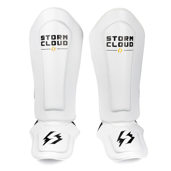 StormCloud Ochraniacze Piszczeli Vanguard Białe