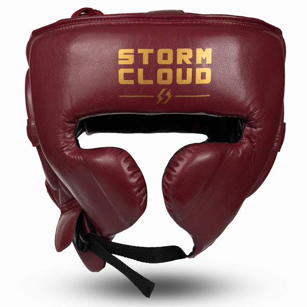 StormCloud Kask bokserski Vanguard Elite Bordowy