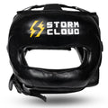 StormCloud Kask Bokserski z Ochroną Nosa Spectre Czarny