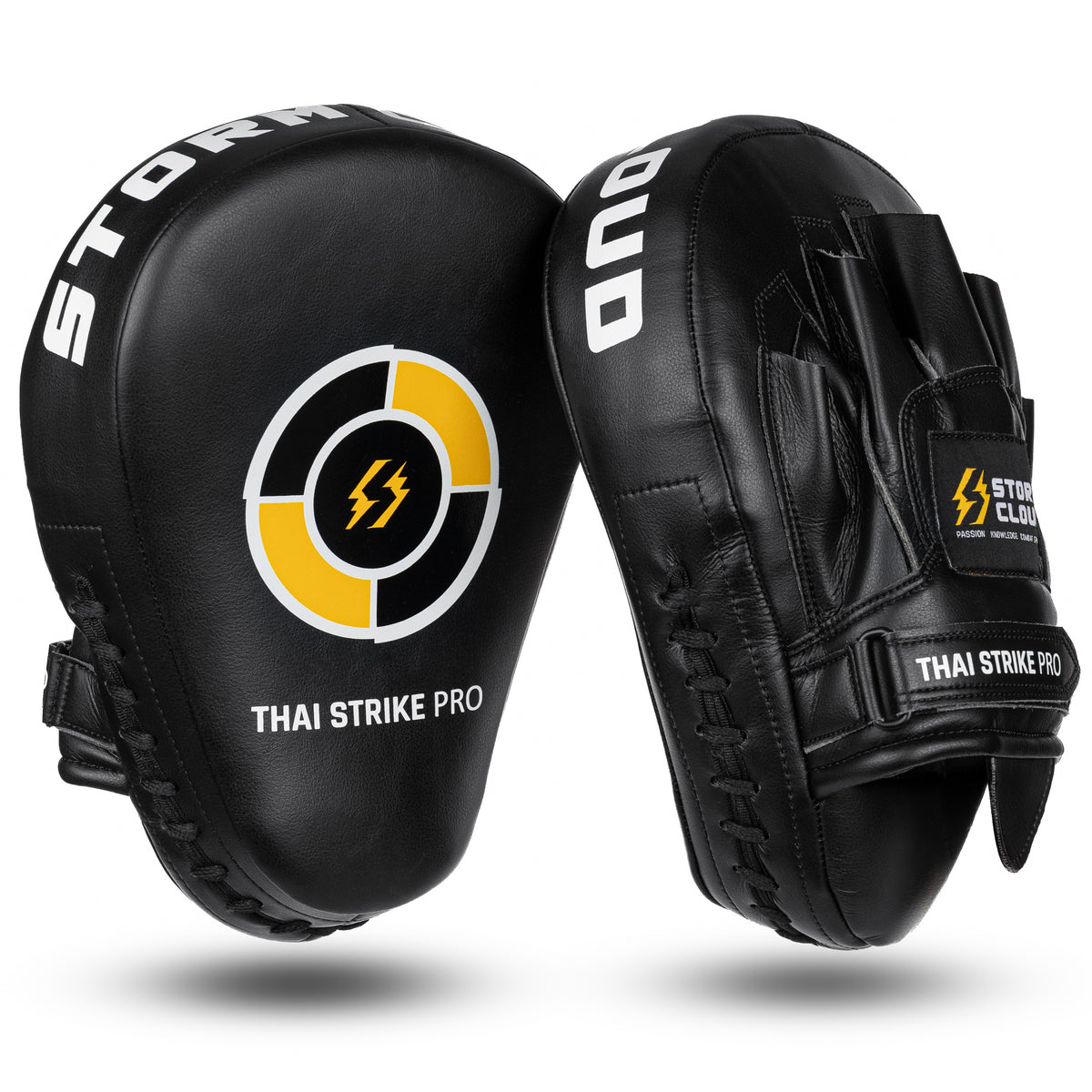 StormCloud Tarcze Bokserskie Thai Strike Czarne