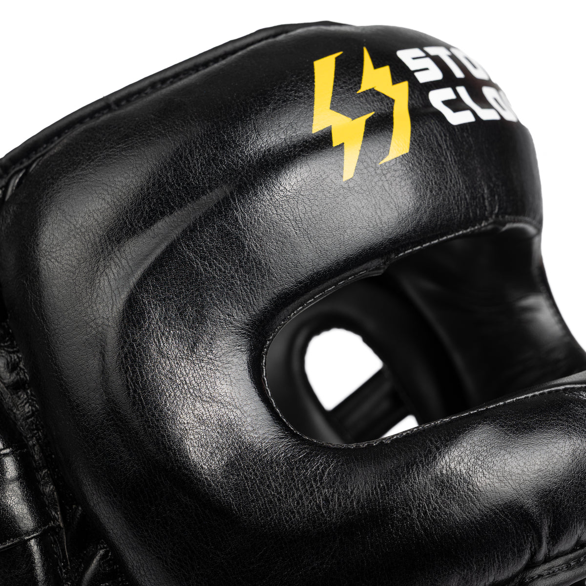 StormCloud Kask Bokserski z Ochroną Nosa Spectre Czarny