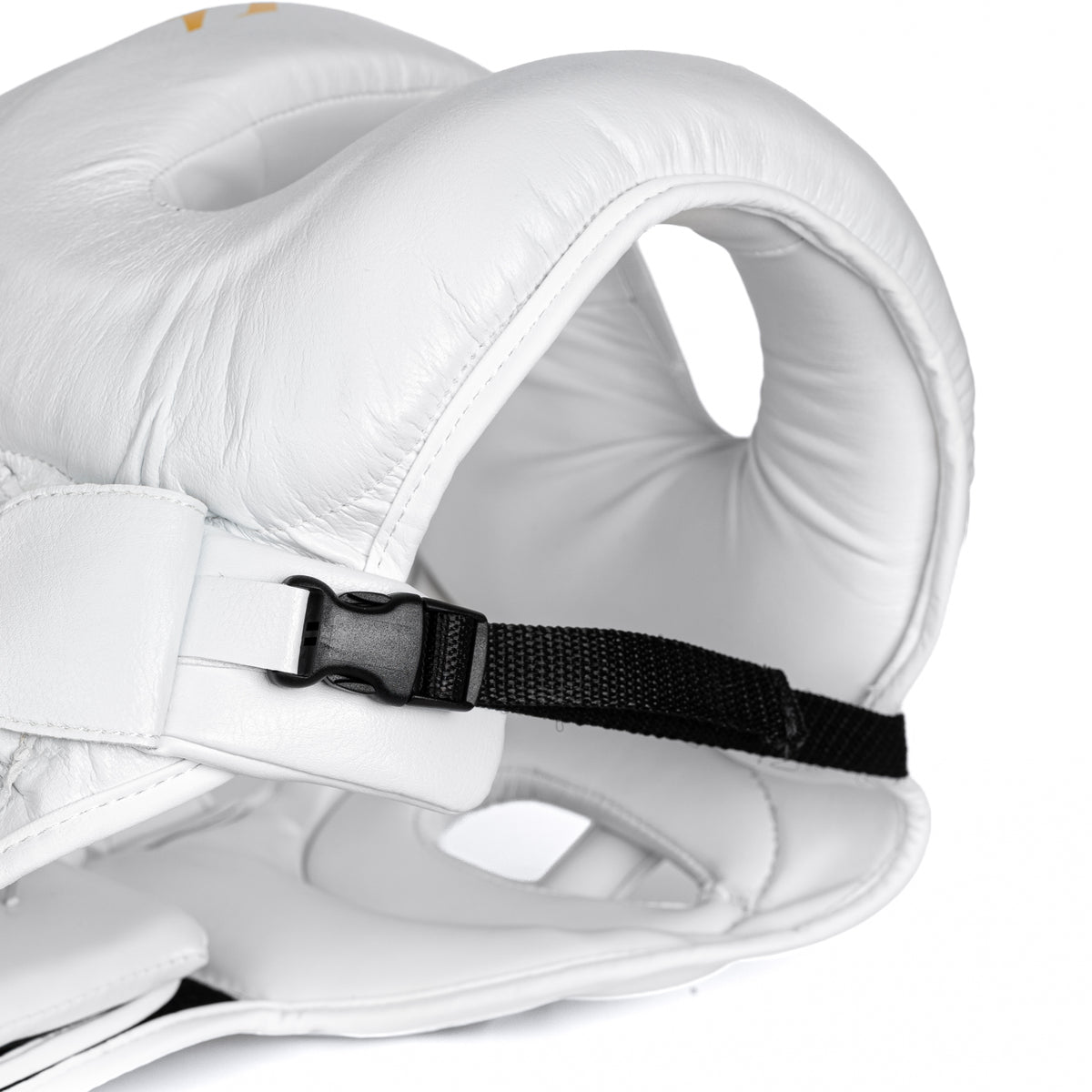 StormCloud Kask Bokserski z Ochroną Nosa Spectre Biały