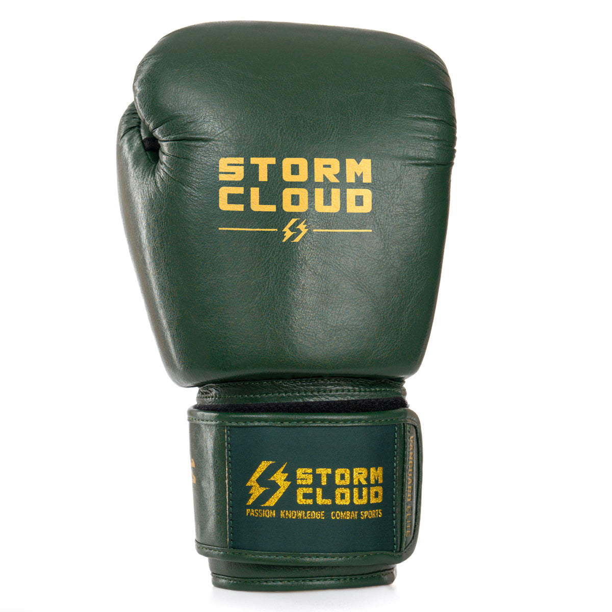 StormCloud Rękawice bokserskie Vanguard Elite Thai Zielone