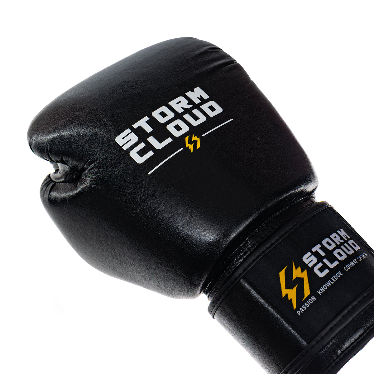 StormCloud Rękawice bokserskie Vanguard Elite Thai Czarne