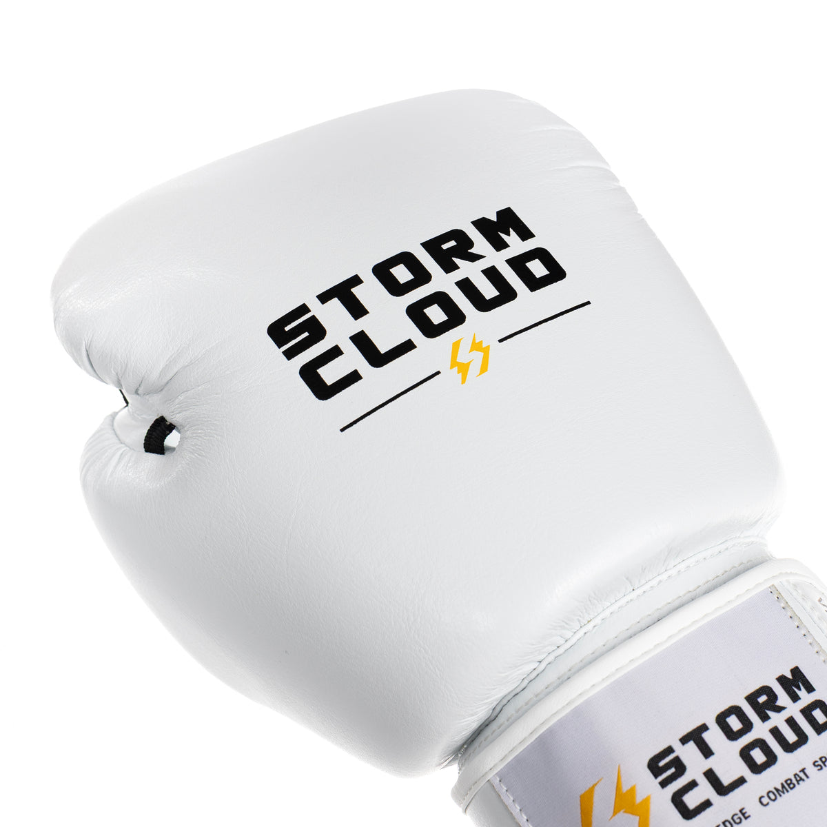 StormCloud Rękawice bokserskie Vanguard Elite Thai Białe