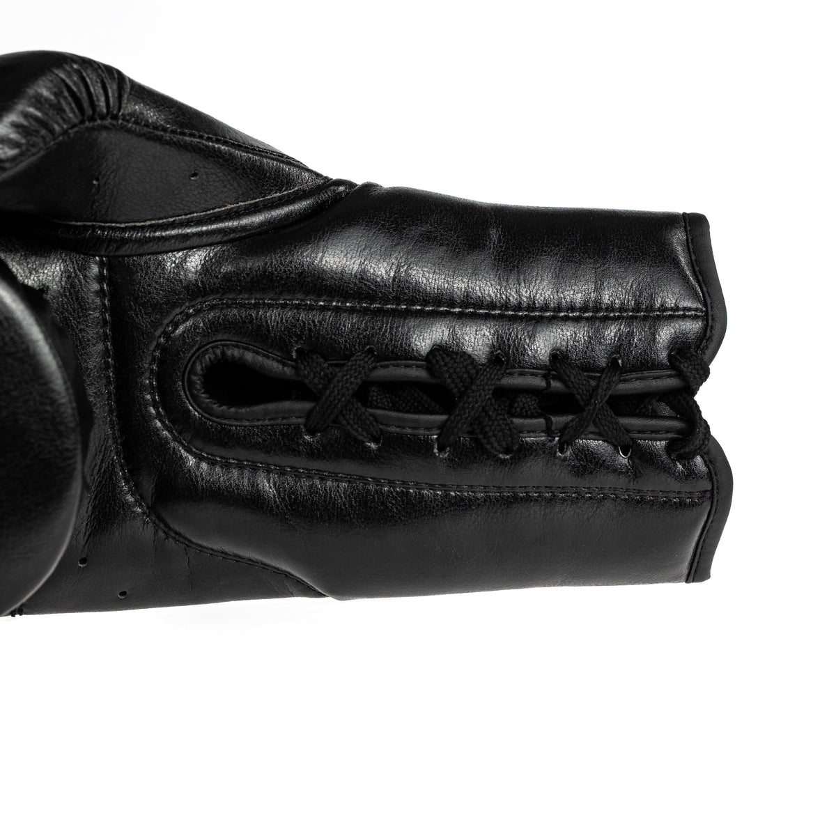 StormCloud Rękawice Vanguard Elite Boxing Wiązane Czarne