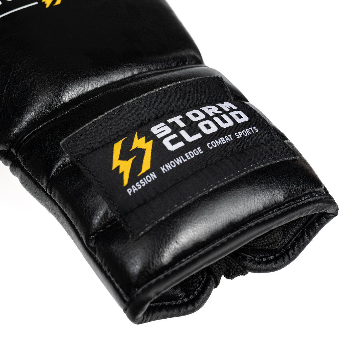 StormCloud Rękawice Vanguard Elite Boxing Wiązane Czarne