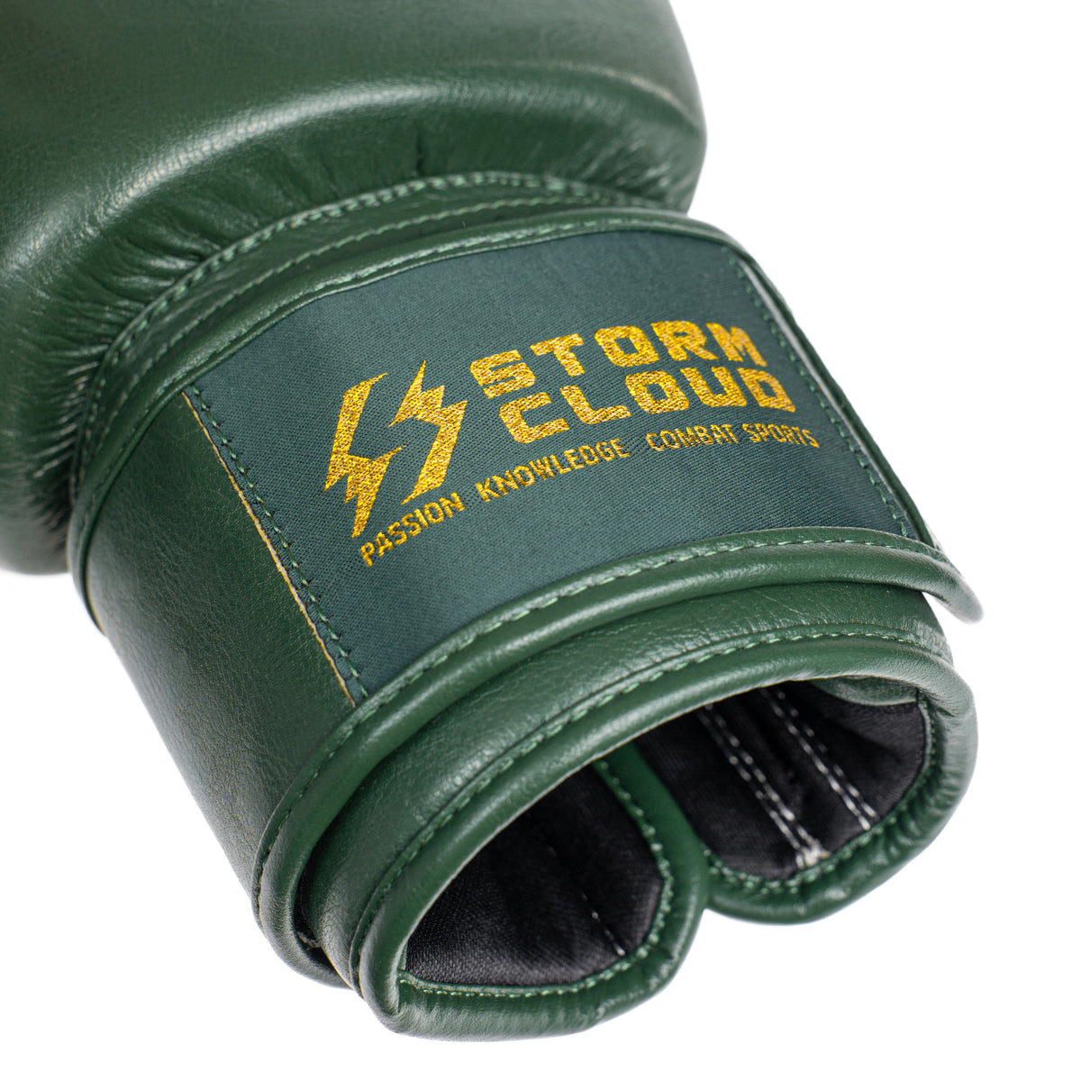 StormCloud Rękawice bokserskie Vanguard Elite Thai Zielone