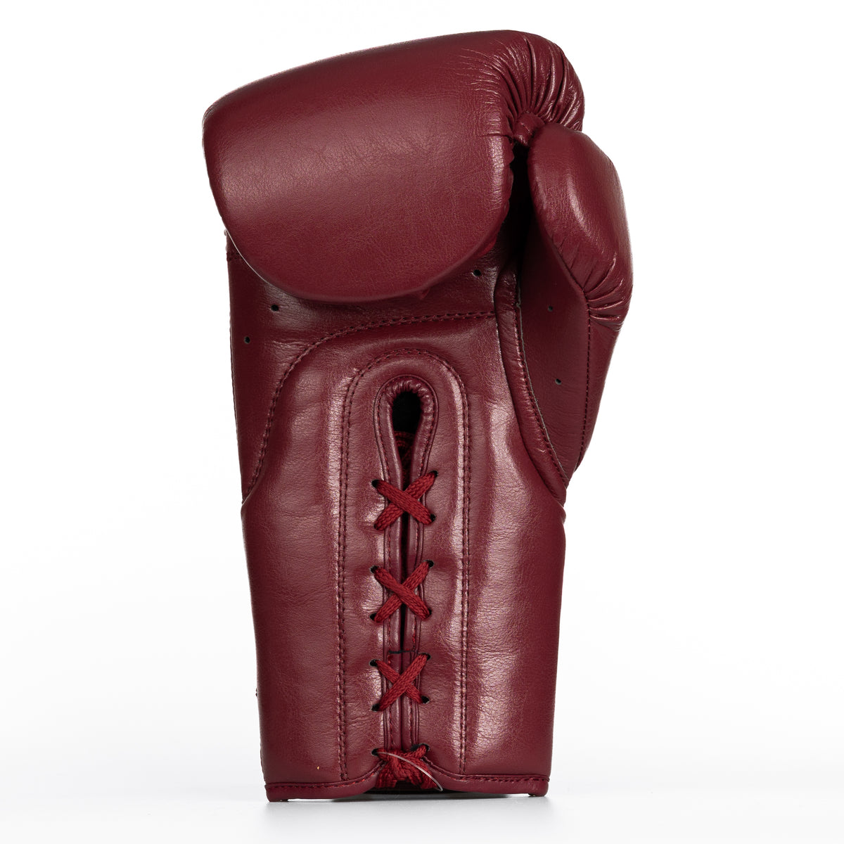 StormCloud Rękawice Vanguard Elite Boxing Wiązane Bordowe