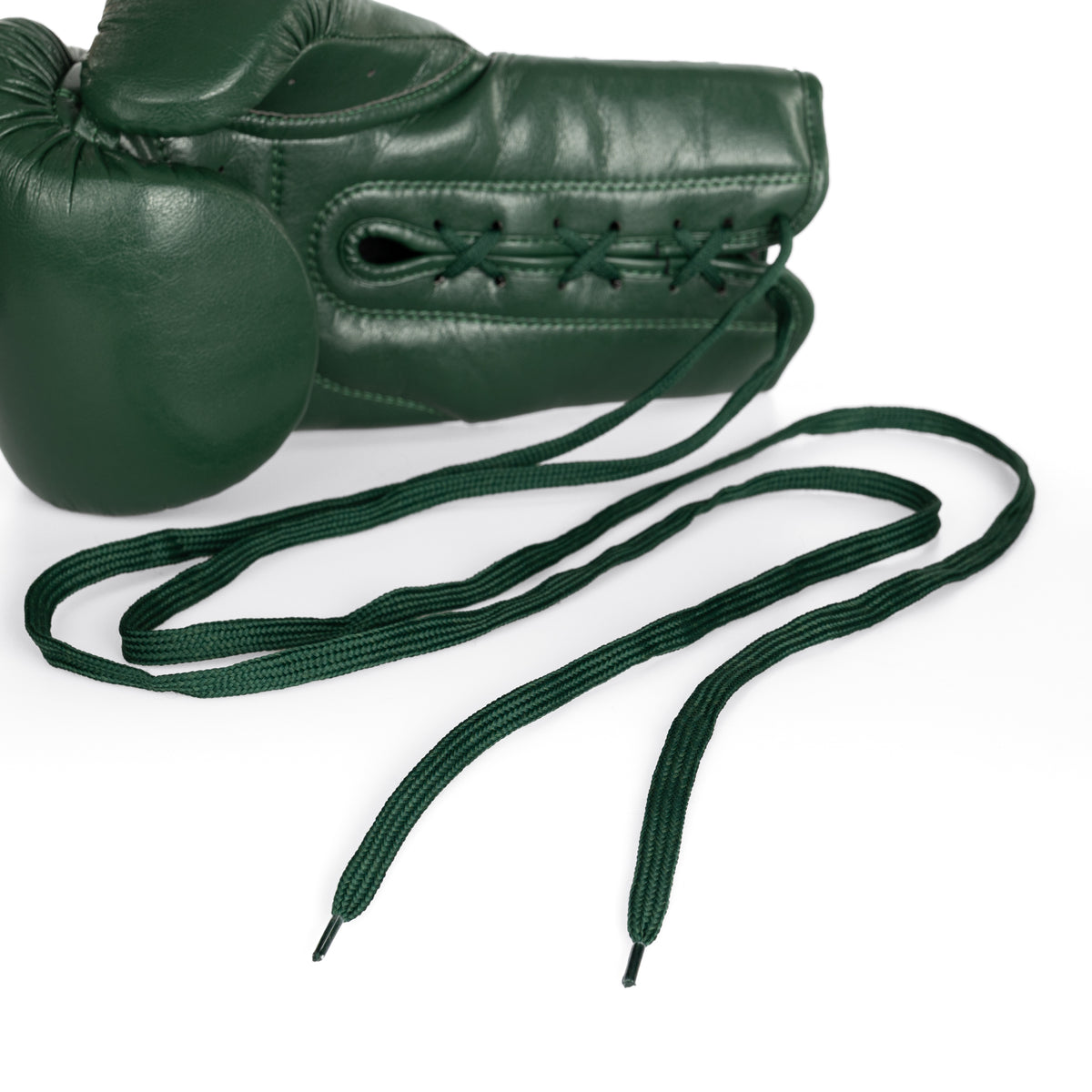 StormCloud Rękawice Vanguard Elite Boxing Wiązane Zielone