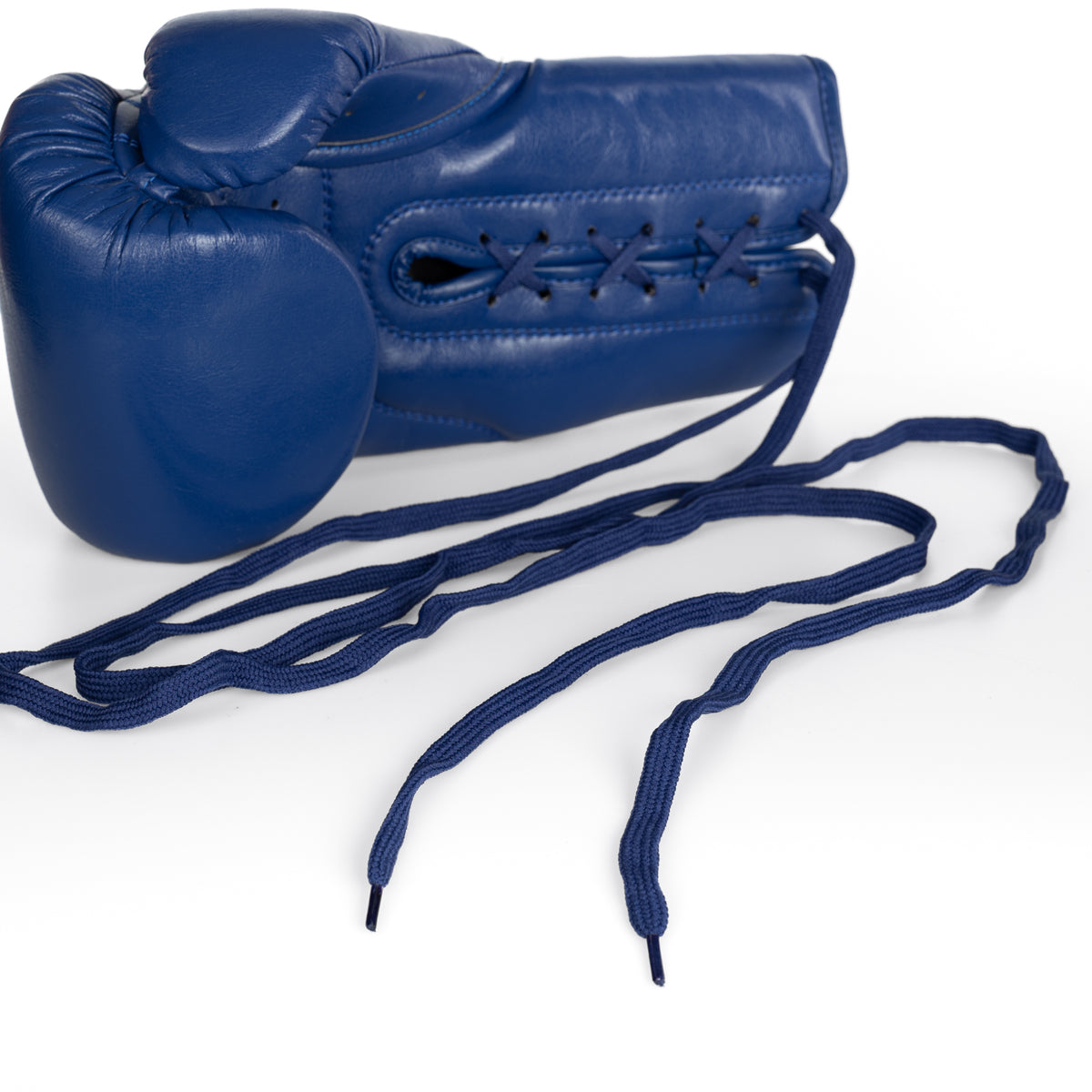 StormCloud Rękawice Vanguard Elite Boxing Wiązane Granatowe