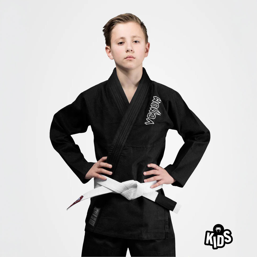 Venum Kimono/Gi dla dzieci Contender Czarne + biały pas
