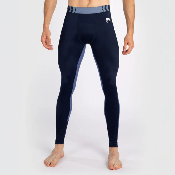 Venum Legginsy Męskie Tempest Navy Granatowe/Błękitne