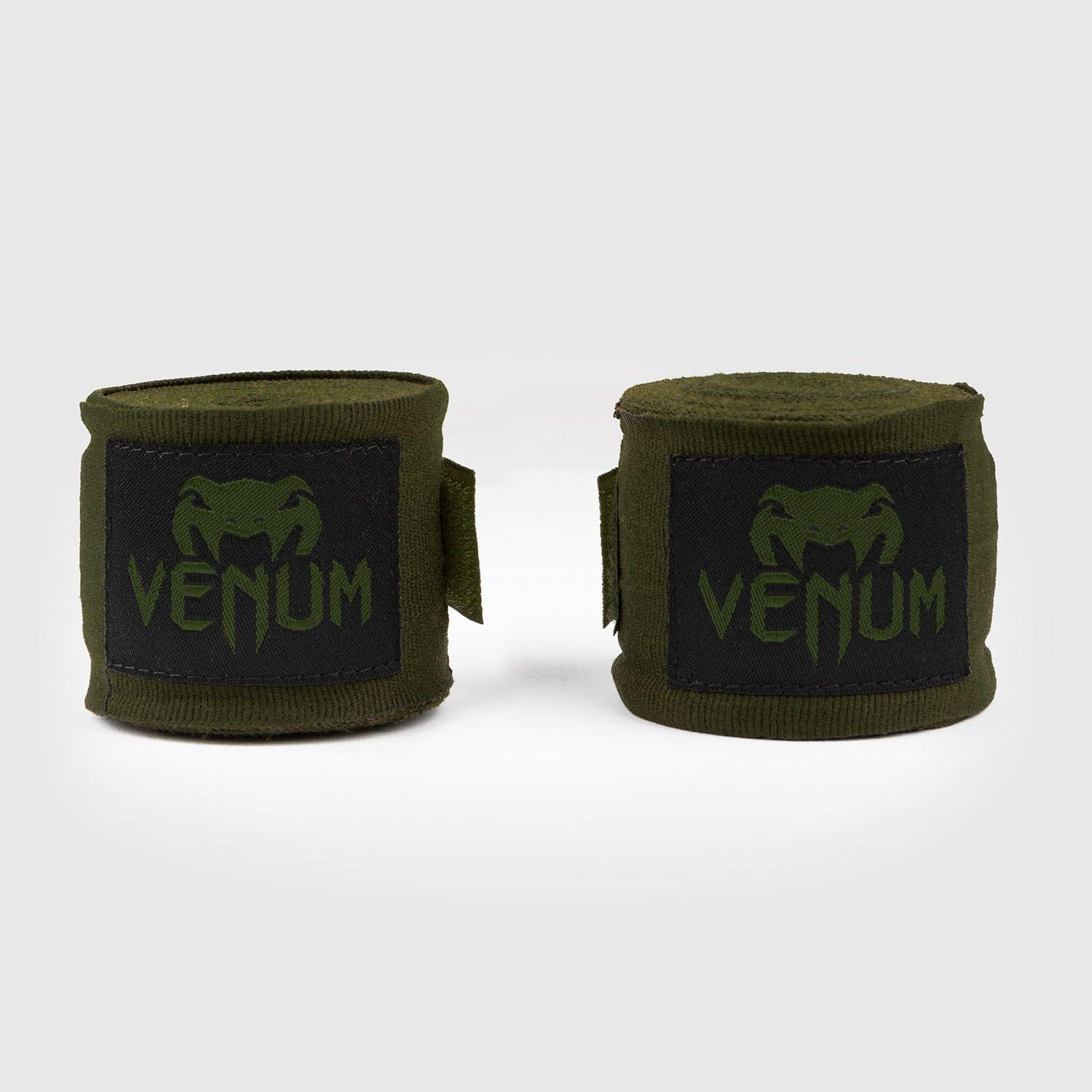 Venum Owijki Bokserskie - Bandaże Khaki/Czarny 4m