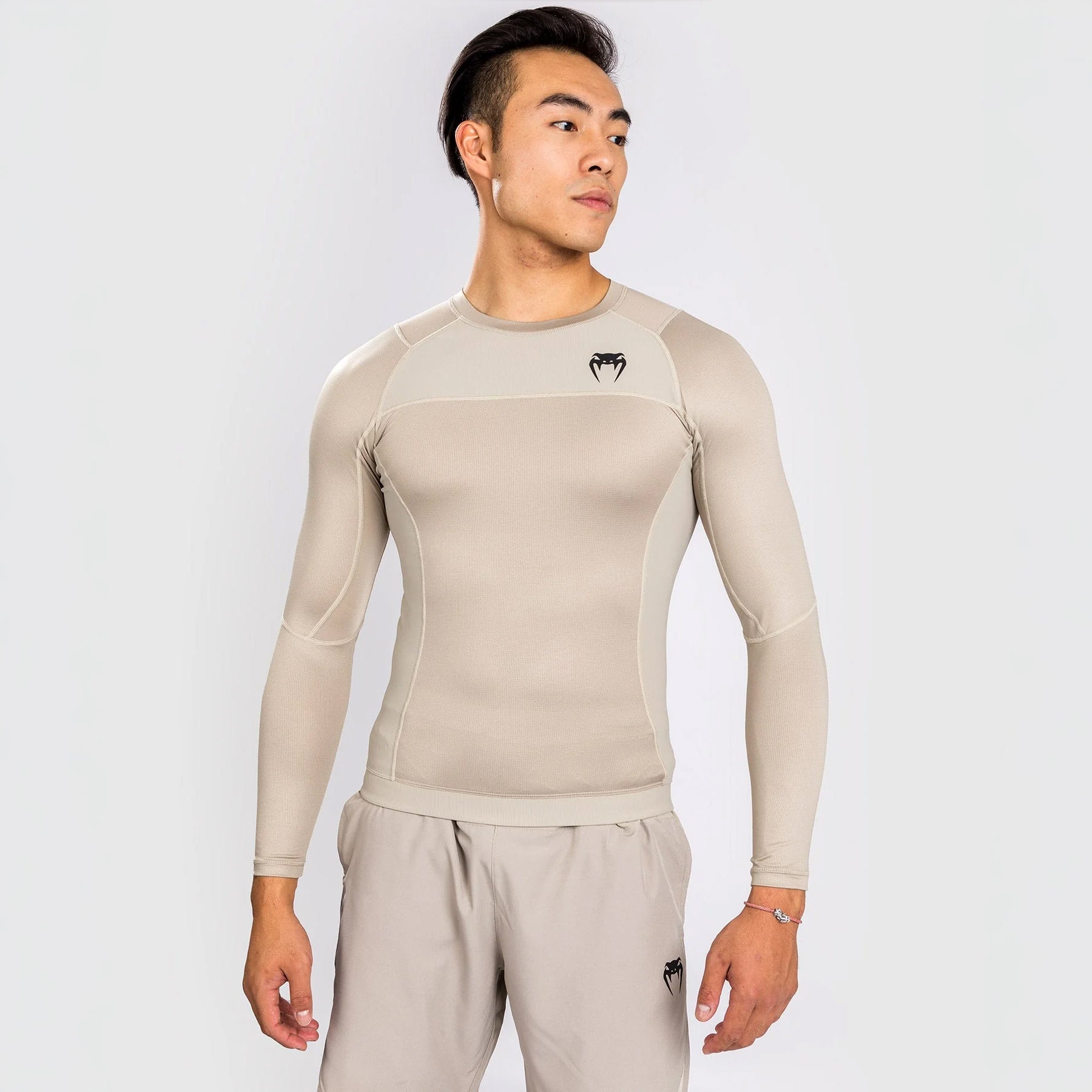 Venum Rashguard Męski G-Fit AIR Długi Rękaw Sand