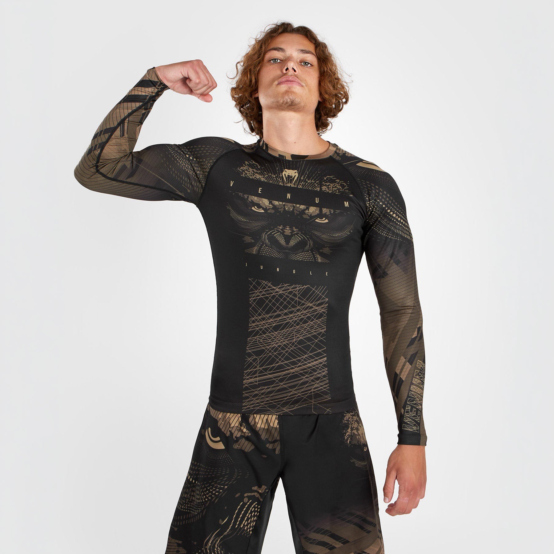 Venum Rashguard Męski Gorilla Jungle Długi rękaw