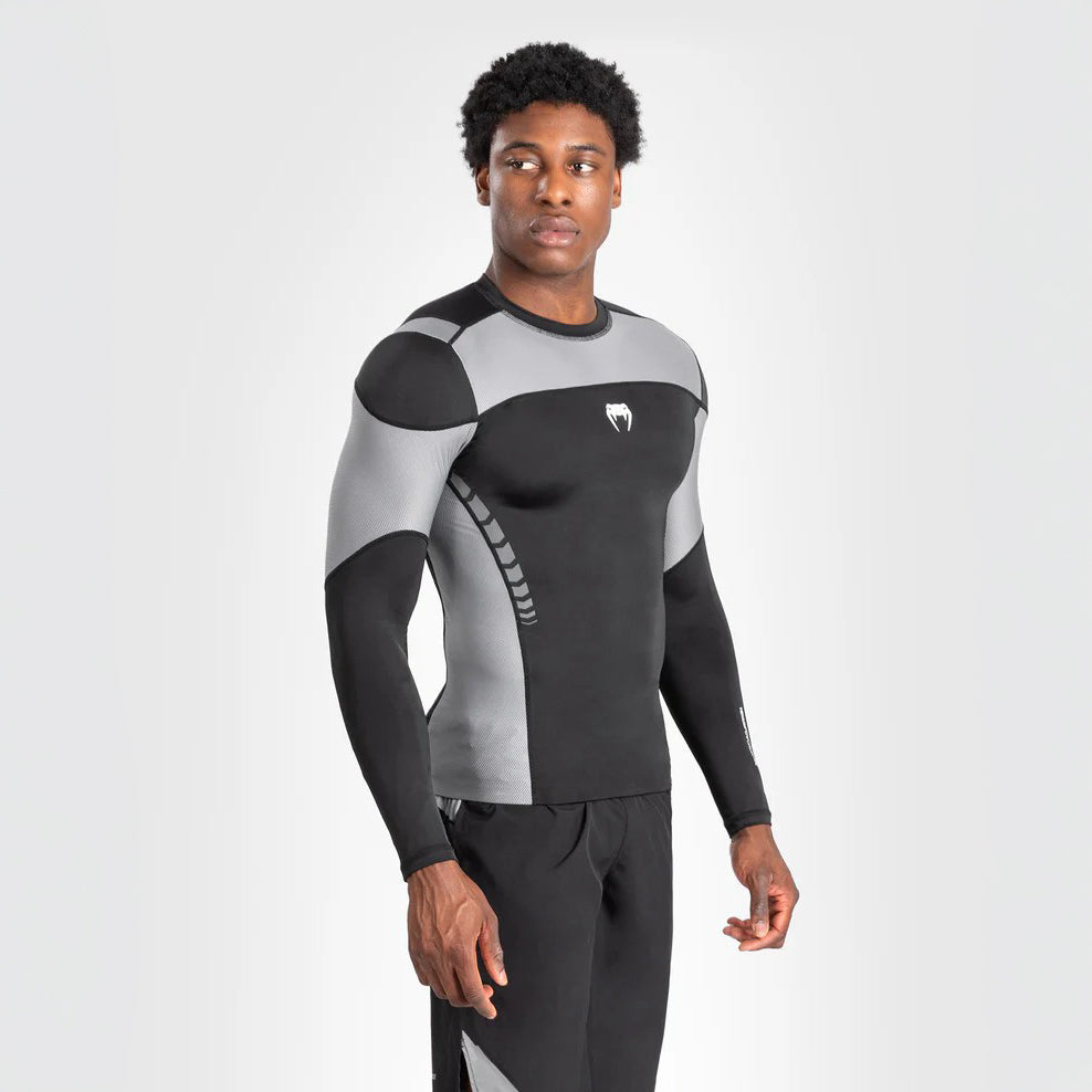 Venum Rashguard Męski Tempest Długi Rękaw Czarny/Szary