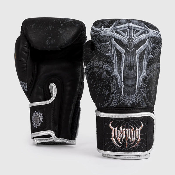 Venum Rękawice Bokserskie Gladiator 5.0 Czarno-Srebrne