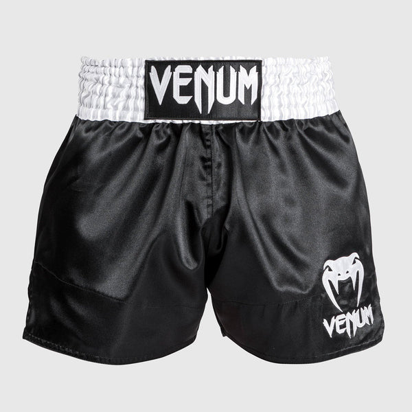 Venum Spodenki Muay Thai Classic Czarne/Białe